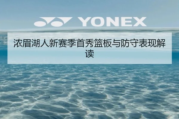 浓眉湖人新赛季首秀篮板与防守表现解读